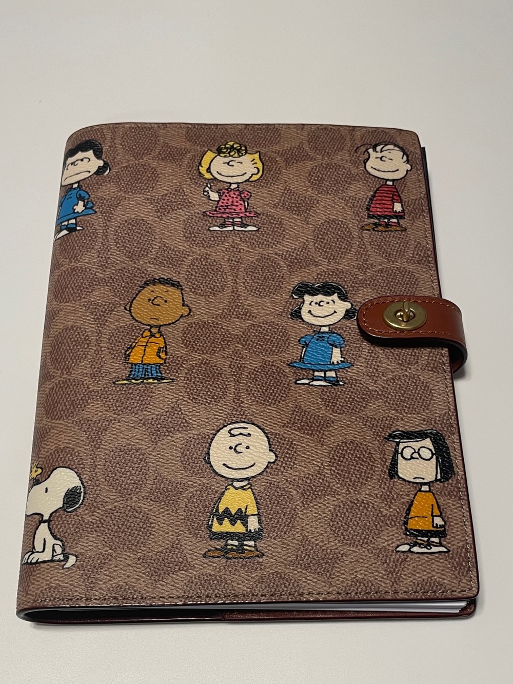 Coach Notebook 2025 Peanuts edition. NWT
